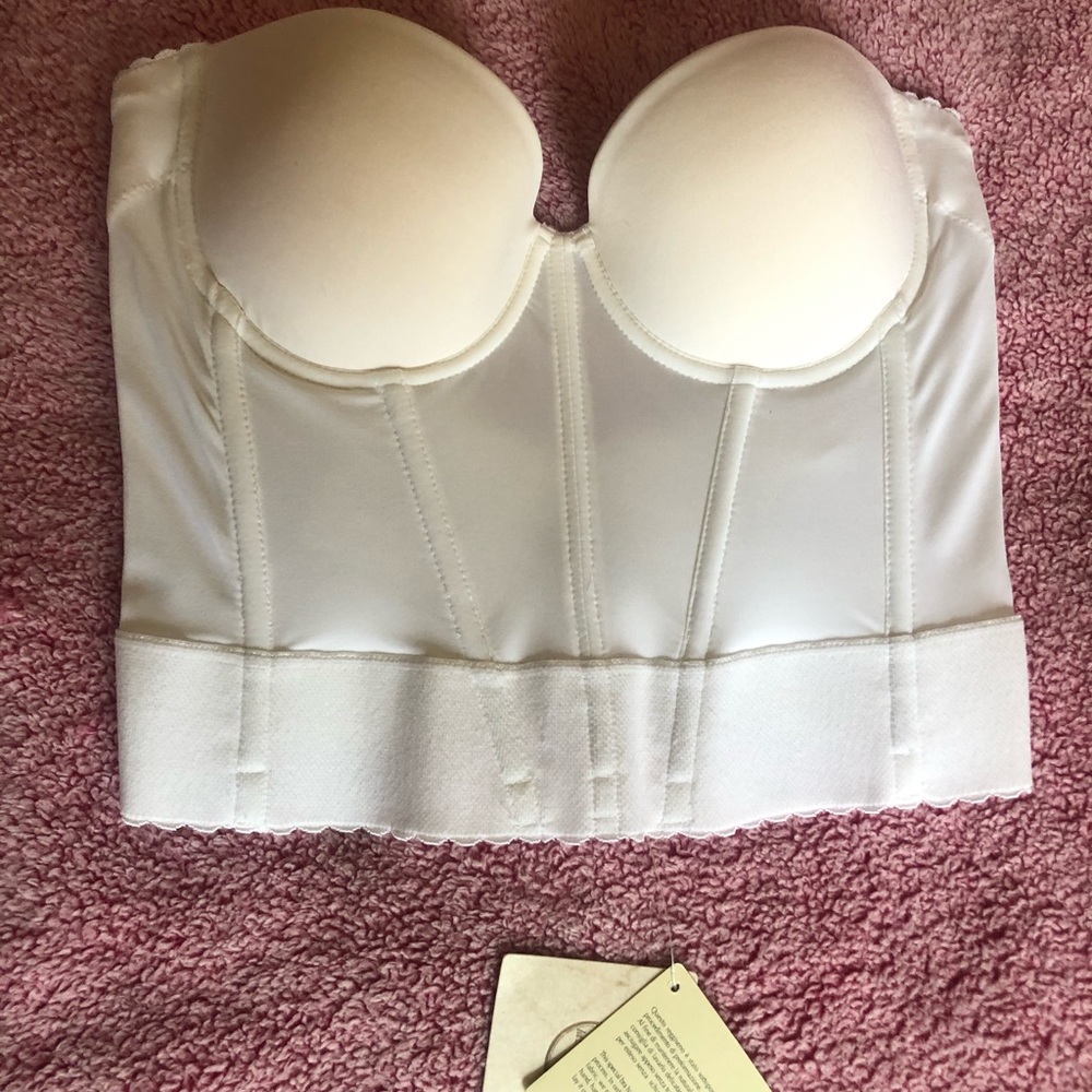 AUTH. La Perla Bustier/Corset Bridal Lingerie Set